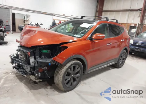 2017 Hyundai Santa Fe Sport 2.0T Ultimate из США, поврежденный, VIN 5XYZWDLA2HG387173